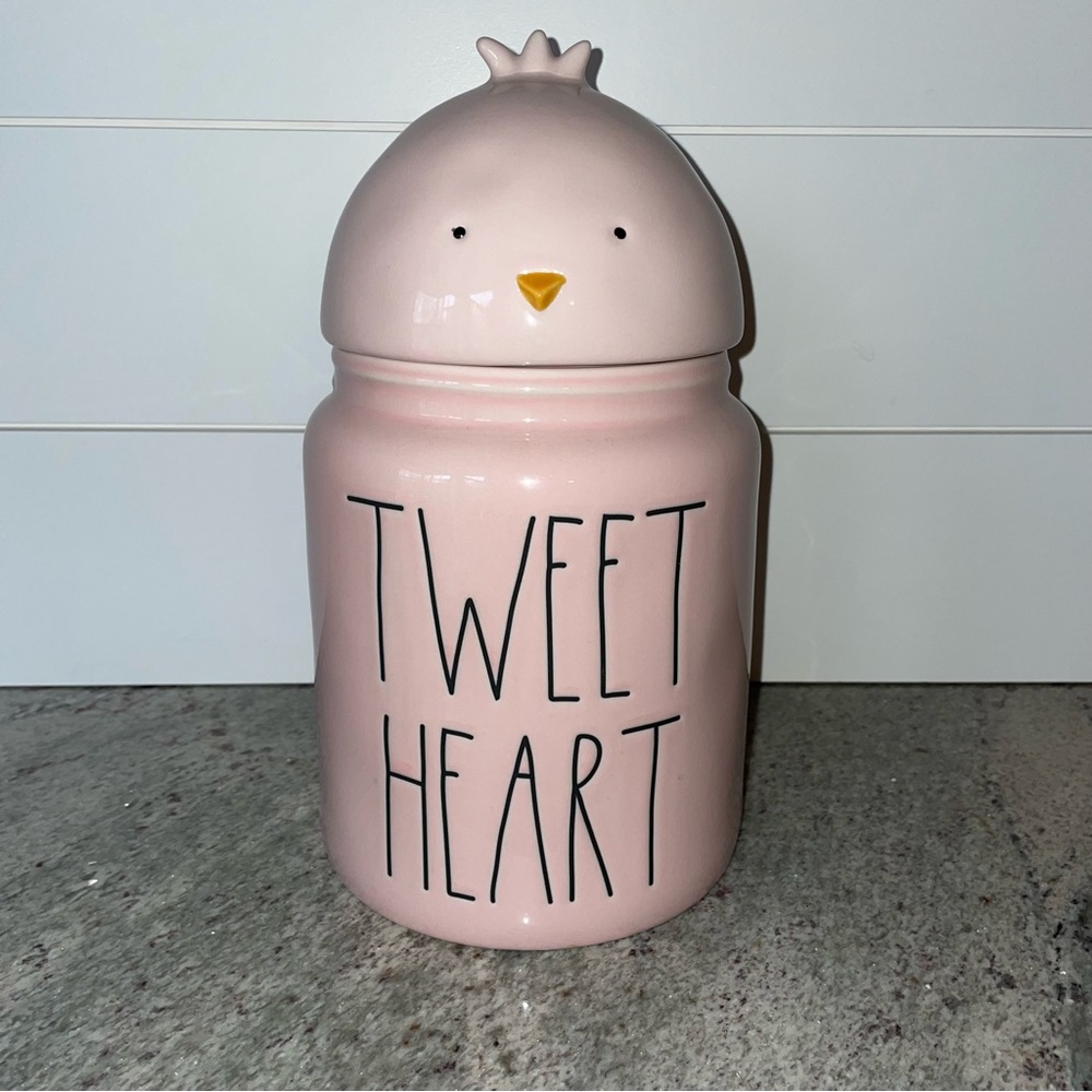 Rae Dunn Tweet Heart Canister